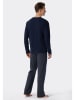Schiesser Pyjama donkerblauw