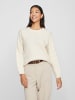 Vila Pullover "Erin" in Creme