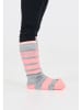 Zigzag 2er-Set: Ski-/ Snowboardsocken "Znow" in Grau/ Rosa
