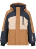 Zigzag Ski-/ Snowboardjacke "Scout" in Hellbraun/ Dunkelblau
