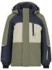 Zigzag Ski-/ Snowboardjacke "Scout" in Khaki/ Dunkelblau