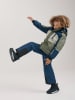 Zigzag Ski-/ Snowboardjacke "Scout" in Khaki/ Dunkelblau