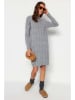 trendyol Gebreide jurk grijs