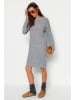 trendyol Gebreide jurk grijs