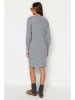 trendyol Sukienka dzianinowa w kolorze szarym
