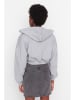 trendyol Bluza w kolorze szarym