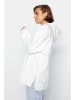 trendyol Hoodie in Weiß