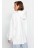 trendyol Hoodie in Weiß