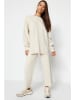 trendyol Twinset Outfit in Creme