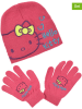 Hello Kitty 2tlg. Winteraccessoires-Set "Hello Kitty" in Pink