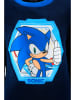 Sonic Pyjama "Sonic Modern" in Schwarz/ Blau