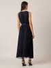 APART Plisseekleid in Dunkelblau