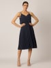 APART Plisseekleid in Dunkelblau
