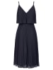 APART Plisseekleid in Dunkelblau