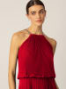 APART Plisseekleid in Rot