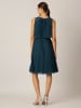 APART Plisseekleid in Petrol
