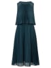 APART Plisseekleid in Petrol