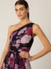 APART Kleid in Schwarz/ Lila/ Beere