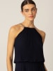 APART Plisseekleid in Dunkelblau