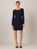 APART Gebreide jurk donkerblauw