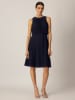 APART Plisseekleid in Dunkelblau