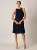 APART Plisseekleid in Dunkelblau