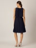APART Plisseekleid in Dunkelblau