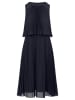 APART Plisseekleid in Dunkelblau
