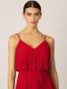 APART Plisseekleid in Rot