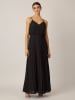 APART Plisseekleid in Schwarz
