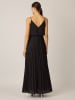 APART Plisseekleid in Schwarz