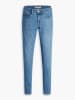 Levi's Dżinsy "711" - Skinny fit - w kolorze niebieskim