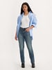 Levi's Dżinsy "724" - Regular fit - w kolorze granatowym