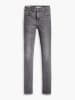 Levi's Dżinsy "724" - Slim fit - w kolorze szarym