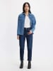 Levi's Spijkerbroek "501" - tapered fit - donkerblauw