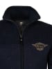 Petrol Industries Cardigan in Schwarz