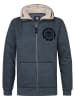 Petrol Industries Sweatjacke in Dunkelblau