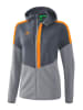 erima Trainingsjacke "Squad"  in Anthrazit/ Grau
