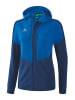 erima Trainingsjacke "Squad"  in Blau/ Dunkelblau