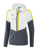 erima Trainingsjacke "Squad"  in Weiß/ Anthrazit