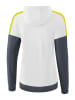 erima Trainingsjacke "Squad"  in Weiß/ Anthrazit