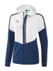erima Trainingsjacke "Squad"  in Weiß/ Dunkelblau