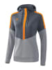 erima Hoodie "Squad"  in Anthrazit/ Grau