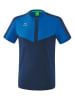 erima Trainingsshirt "Squad" in Dunkelblau/ Blau