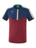 erima Trainingsshirt "Squad" in Dunkelblau/ Rot