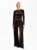 BGN Fluwelen broek bruin