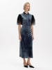 BGN Samtrock in Blau