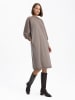BGN Sweatkleid in Taupe