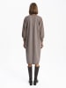 BGN Sweatkleid in Taupe