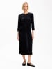 BGN Samtkleid in Schwarz